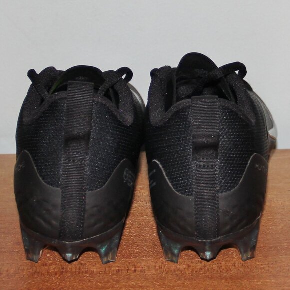 Nike Alpha Huarache 8 Pro Lacrosse Cleats Mens 8 Black Silver - Picture 5 of 6